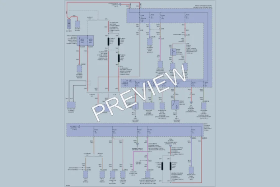 2012 Ford F150 Power Distribution wiring diagram preview