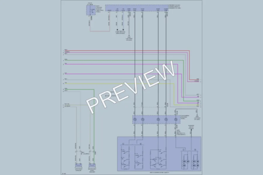 2012 Ford F150 Radio wiring diagram preview