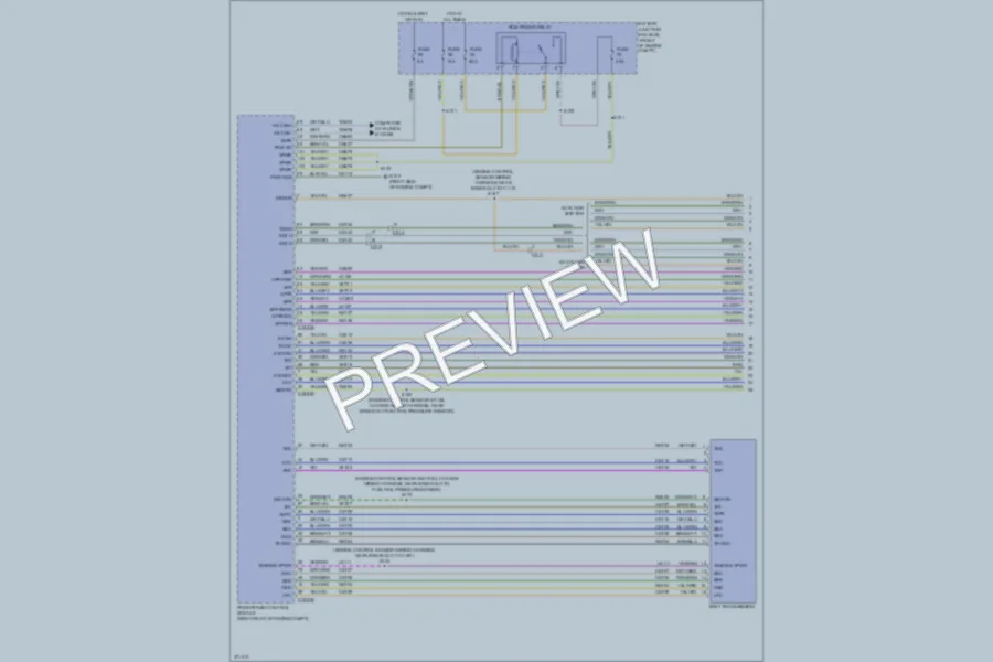2012 Ford F150 Transmission wiring diagram preview
