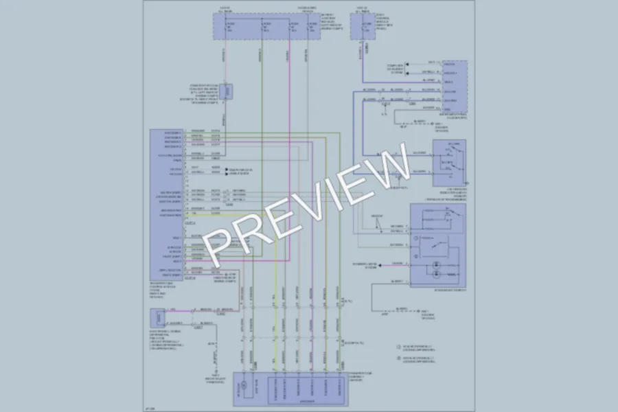 2012 Ford F350 Super Duty Transmission wiring diagram preview