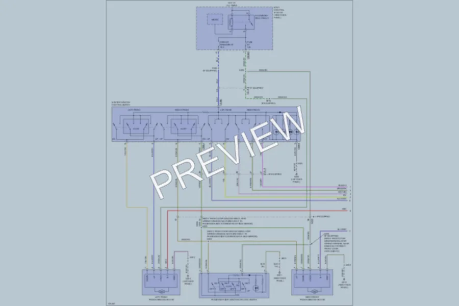 2012 Ford F150 Power Windows wiring diagram preview