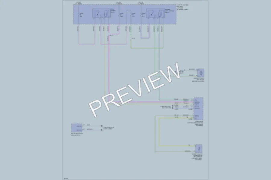2012 Ford Fiesta Cooling Fan wiring diagram preview