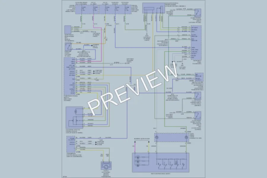 2012 Ford Fiesta Cruise Control wiring diagram preview