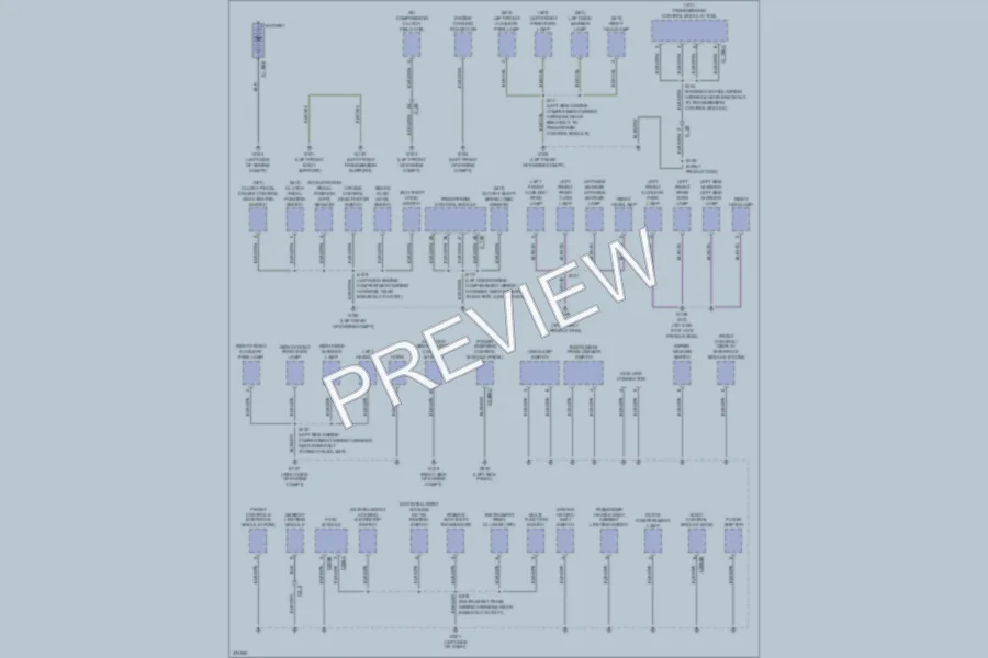 2012 Ford Fiesta Ground Distribution wiring diagram preview