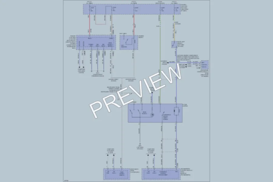 2012 Ford Fiesta Shift Interlock wiring diagram preview