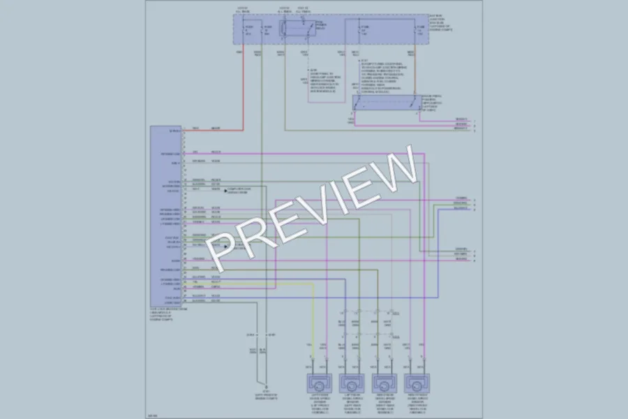 2012 Ford Flex Anti Lock Brakes wiring diagram preview