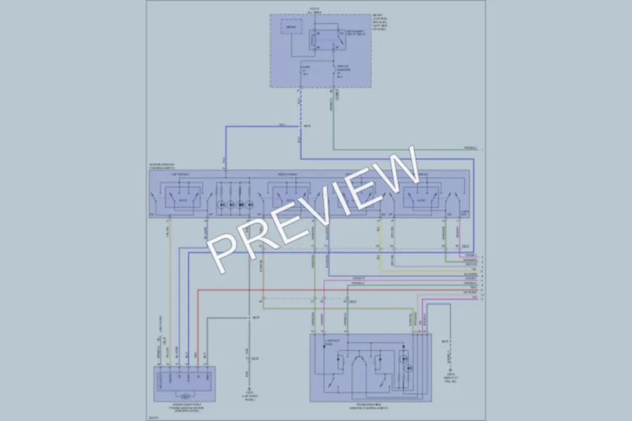 2012 Ford Flex Power Windows wiring diagram preview
