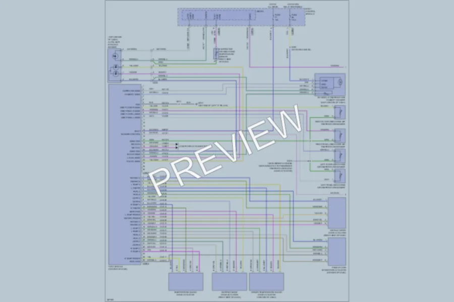 2012 Ford Focus Air Conditioning wiring diagram preview