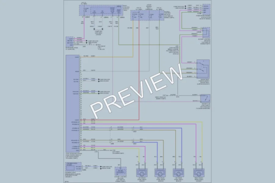2012 Ford Focus Anti Lock Brakes wiring diagram preview