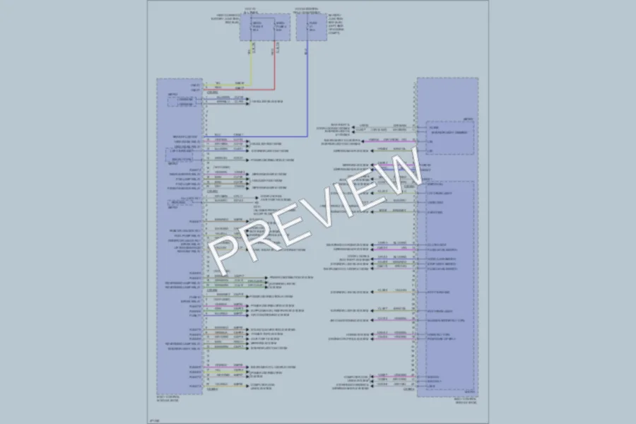 2012 Ford Focus Body Control Modules wiring diagram preview