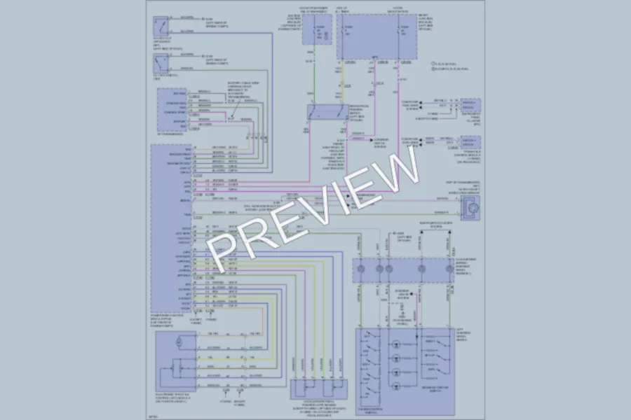 2012 Ford Fusion Cruise Control wiring diagram preview