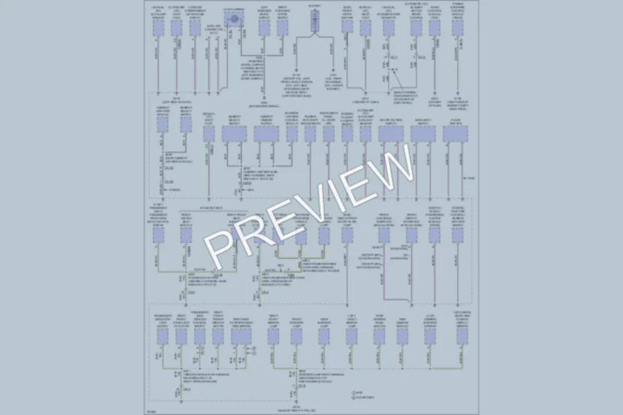 2012 Ford Fusion Ground Distribution wiring diagram preview