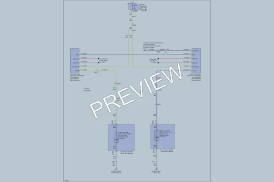 2012 Ford Fusion Navigation wiring diagram preview