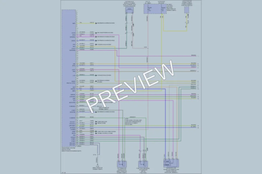 2012 Ford Mustang Engine Performance wiring diagram preview