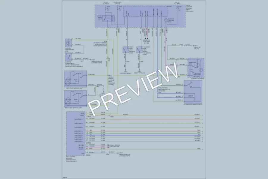 2012 Ford Mustang Interior Lights wiring diagram preview