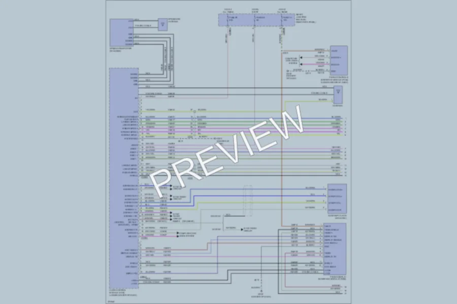 2012 Ford Mustang Navigation wiring diagram preview