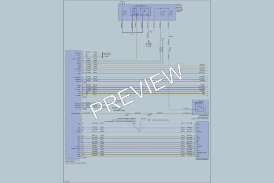 2012 Ford Mustang Transmission wiring diagram preview