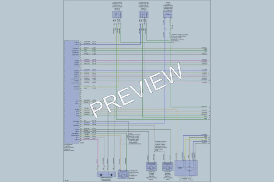 2012 Ford Taurus Engine Performance wiring diagram preview