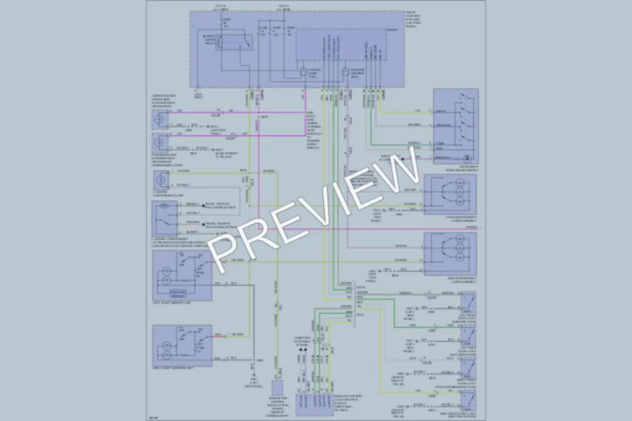 2012 Ford Taurus Interior Lights wiring diagram preview