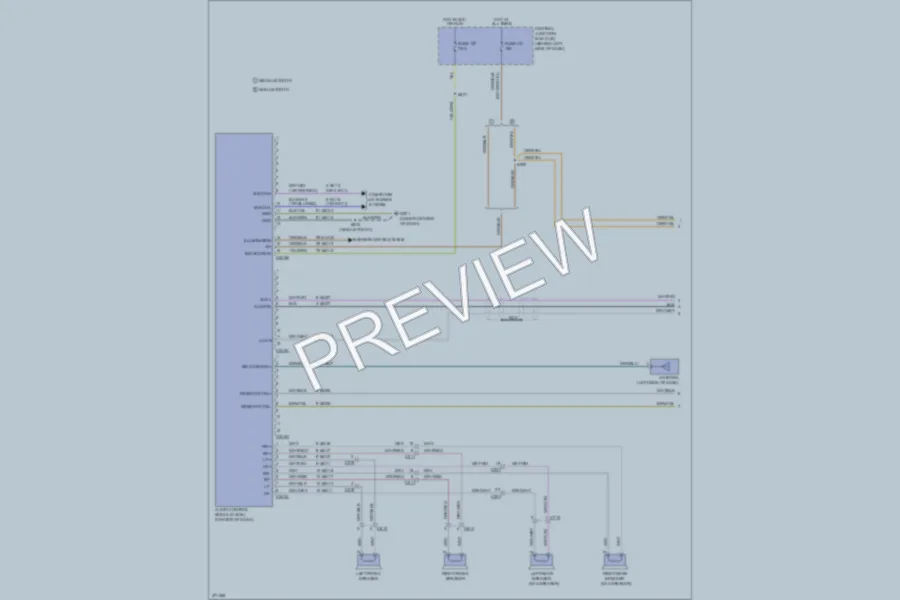 2012 Ford TransitConnect Radio wiring diagram preview