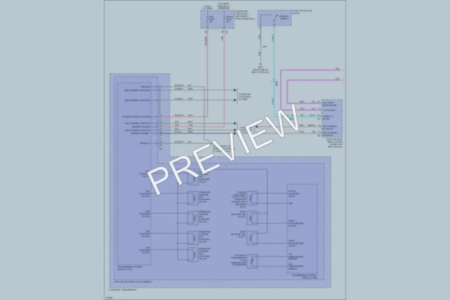 2012 GMC Acadia Transmission wiring diagram preview