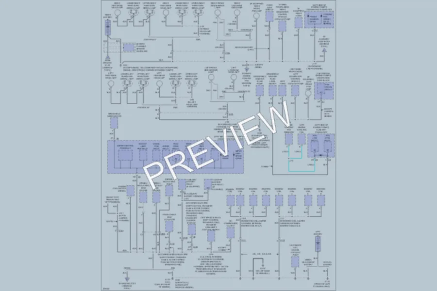 2012 GMC 1500 Ground Distribution wiring diagram preview