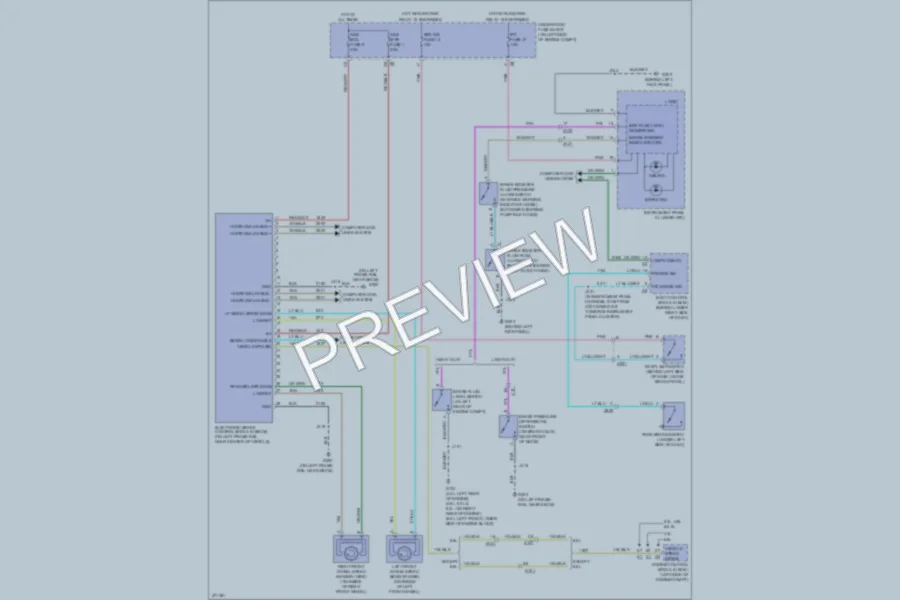 2012 GMC G2500 Anti Lock Brakes wiring diagram preview