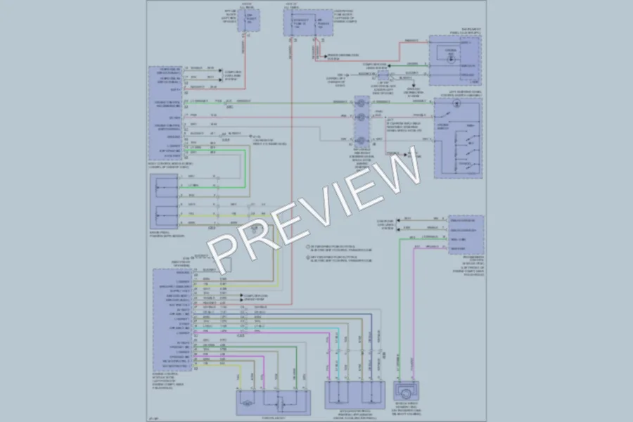 2012 GMC 1500 Cruise Control wiring diagram preview