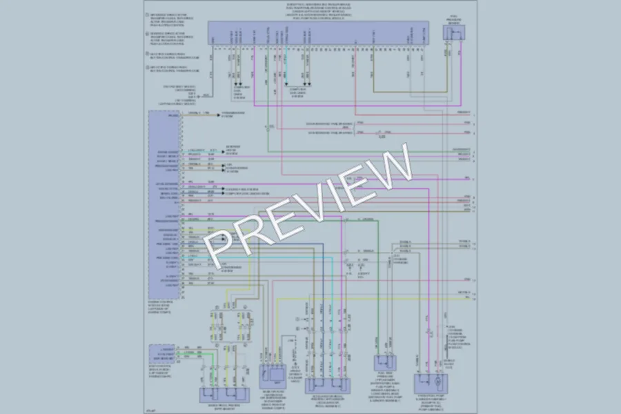 2012 GMC K2500YukonXL Engine Performance wiring diagram preview
