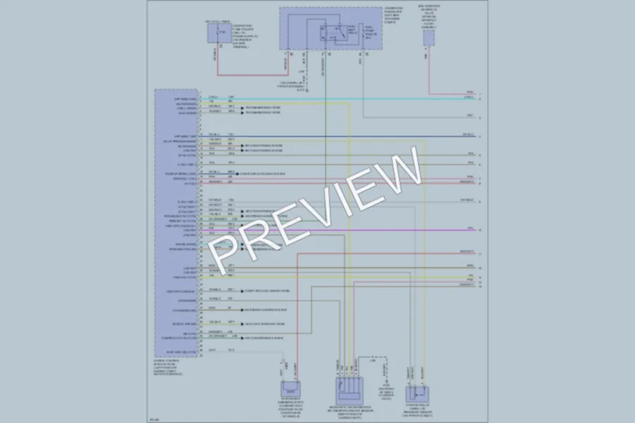 2012 GMC 2500 Hd Engine Performance wiring diagram preview