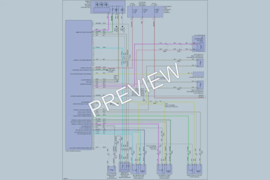 2012 GMC Terrain Air Conditioning wiring diagram preview