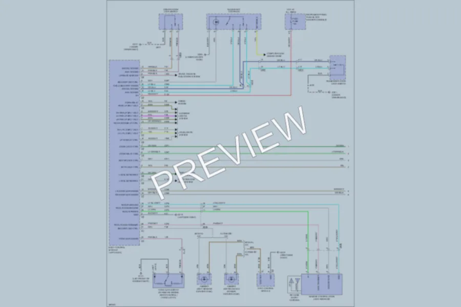 2012 GMC Terrain Anti Theft wiring diagram preview