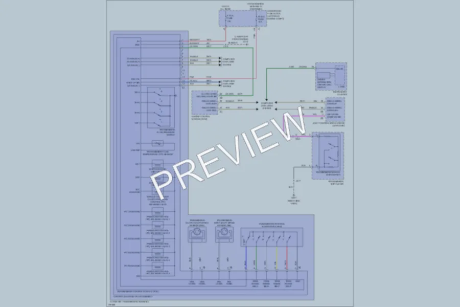 2012 GMC Terrain Transmission wiring diagram preview