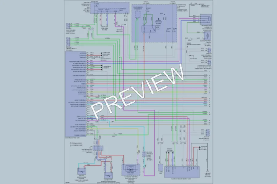 2012 Honda Accord Air Conditioning wiring diagram preview