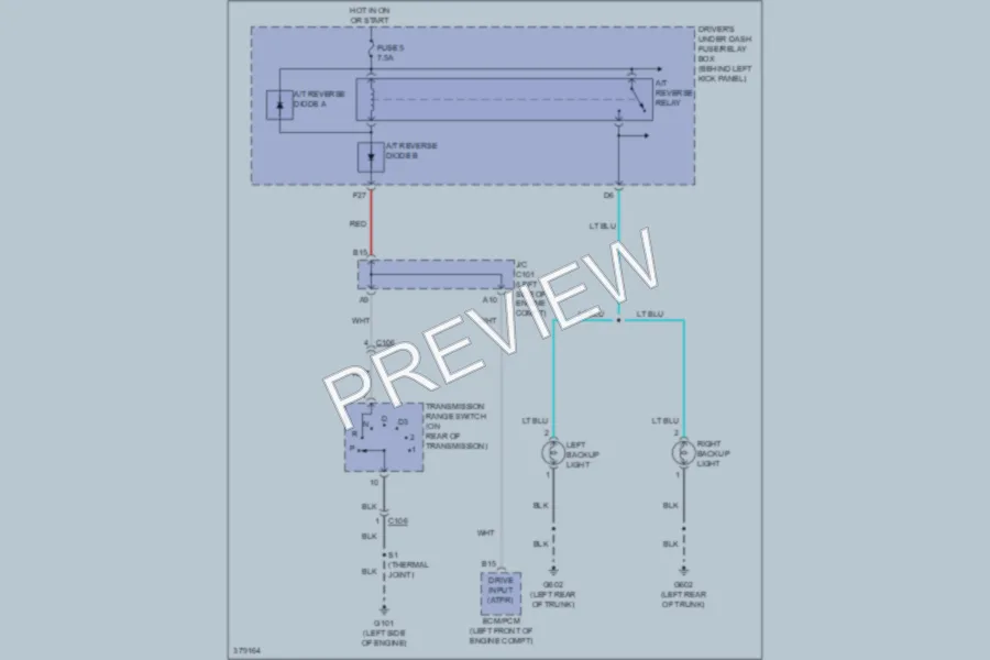 2012 Honda Accord Exterior Lights wiring diagram preview