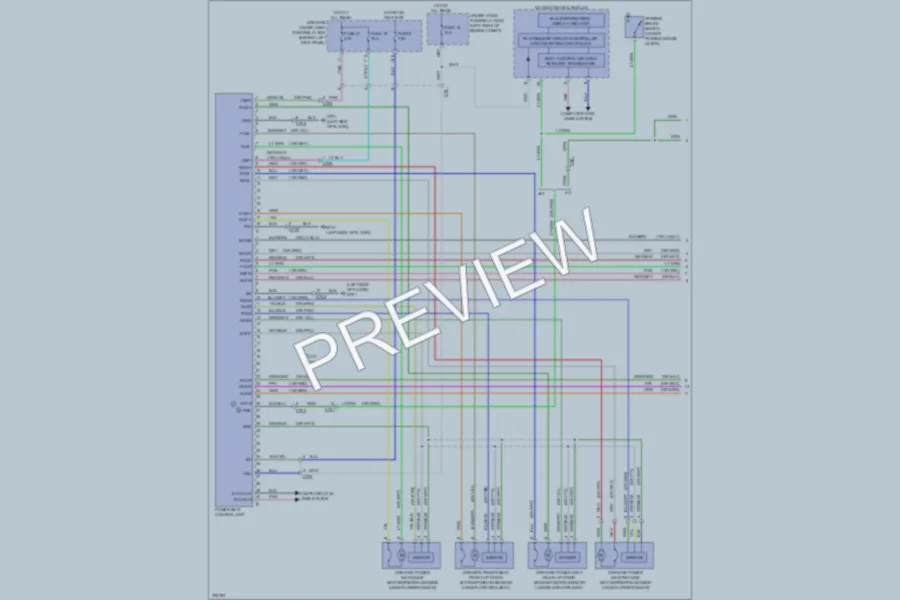2012 Honda Accord Memory Systems wiring diagram preview
