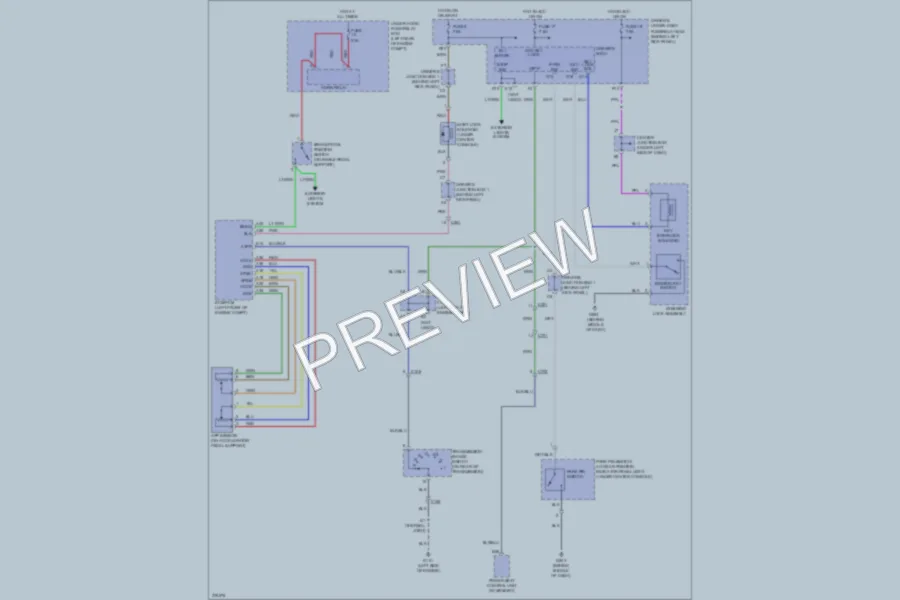 2012 Honda Accord Shift Interlock wiring diagram preview