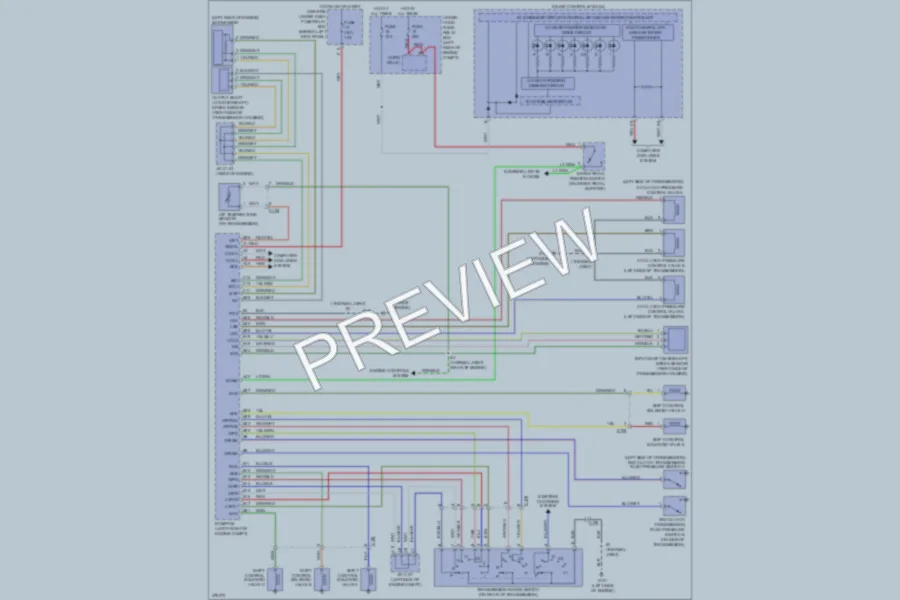 2012 Honda Accord Transmission wiring diagram preview