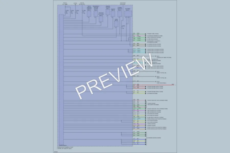 2012 Honda CRV Body Control Modules wiring diagram preview
