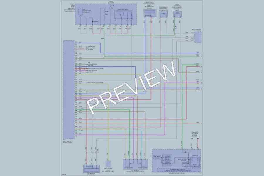 2012 Honda CRV Engine Performance wiring diagram preview