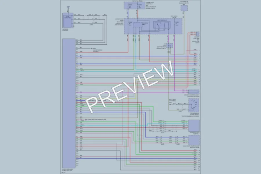 2012 Honda CRV Radio wiring diagram preview