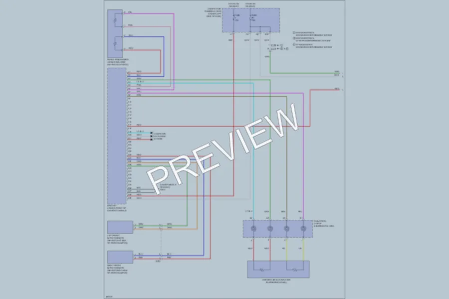 2012 Honda CRV Supplemental Restraints wiring diagram preview