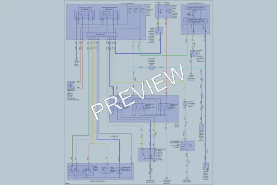 2012 Honda CRV Wiper Washer wiring diagram preview