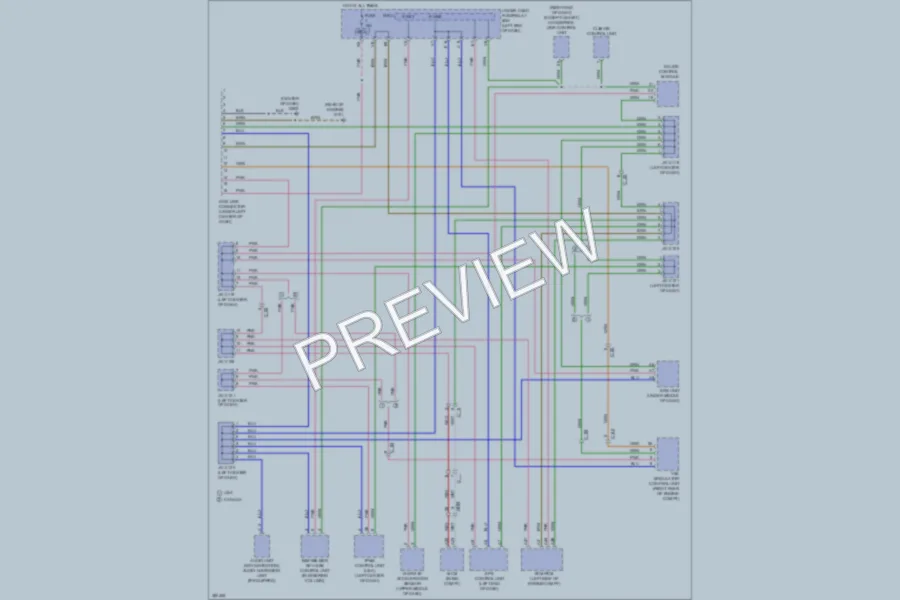 2012 Honda CRZ Computer Data Lines wiring diagram preview