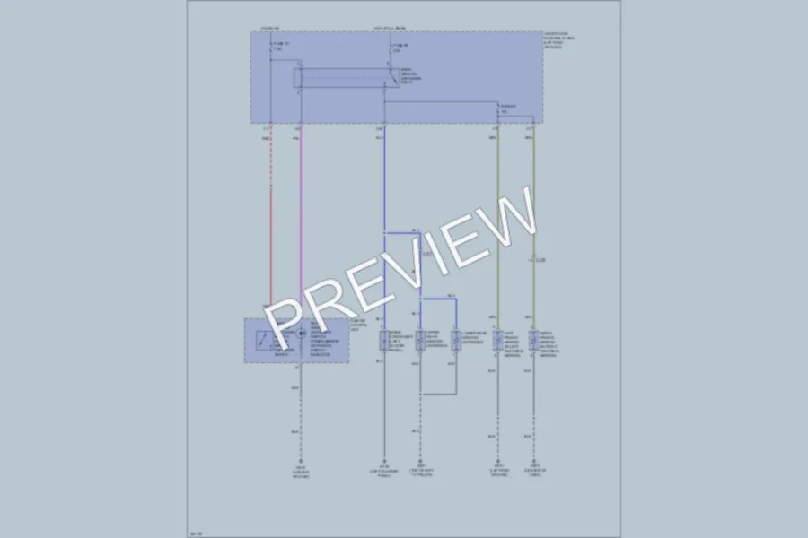 2012 Honda CRZ Defoggers wiring diagram preview