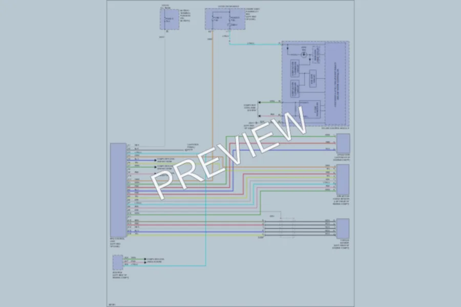 2012 Honda CRZ Electronic Power Steering wiring diagram preview