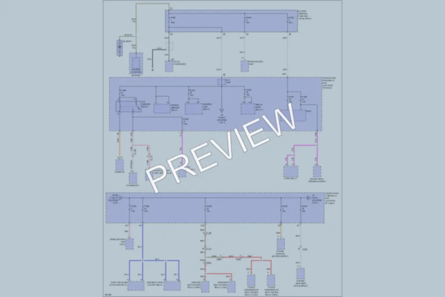 2012 Honda CRZ Power Distribution wiring diagram preview