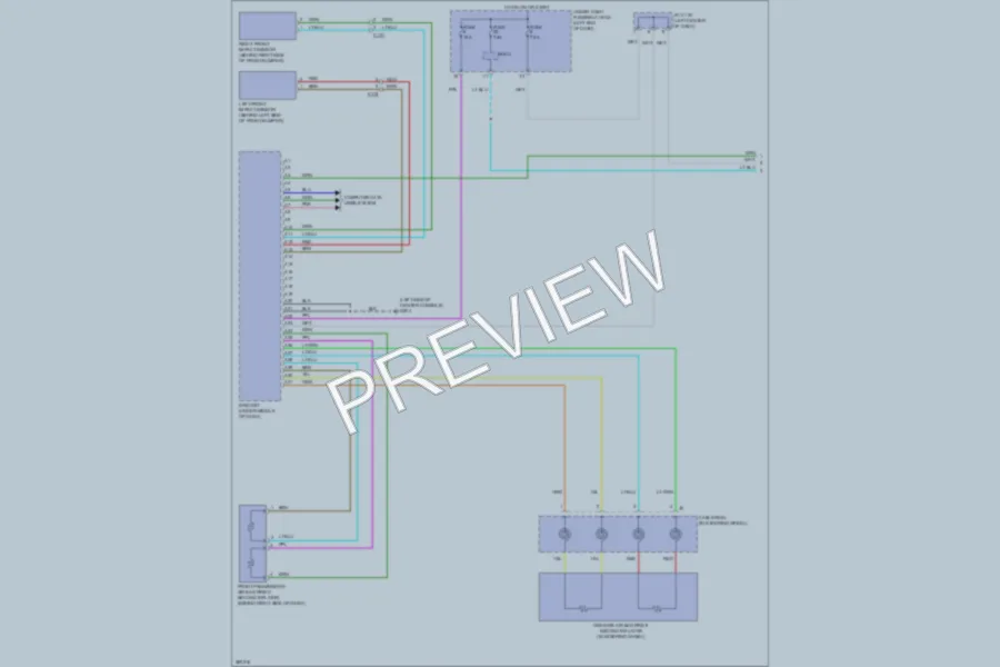2012 Honda CRZ Supplemental Restraints wiring diagram preview