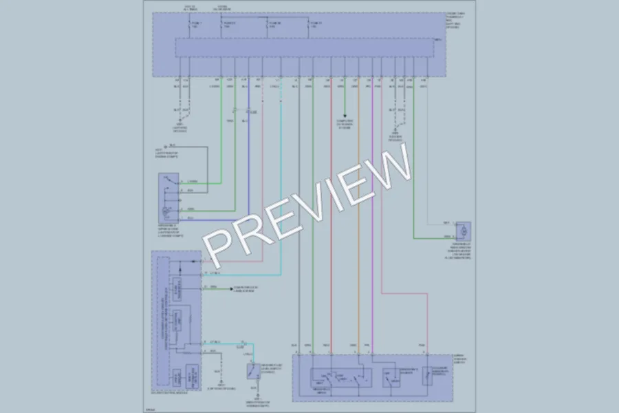 2012 Honda CRZ Wiper Washer wiring diagram preview
