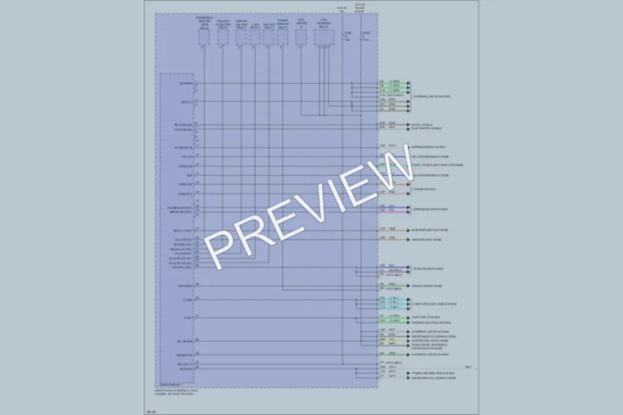 2012 Honda Civic Body Control Modules wiring diagram preview